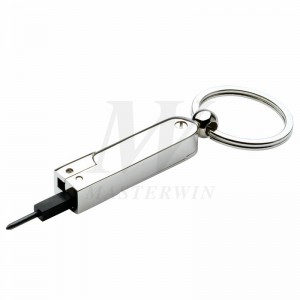 Metallinen avaimenperä ruuvimeisselillä_B62806