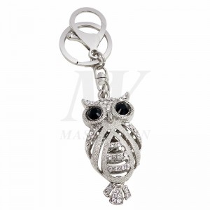 OWL-metalli avaimenperä kristallilla_KC17-014